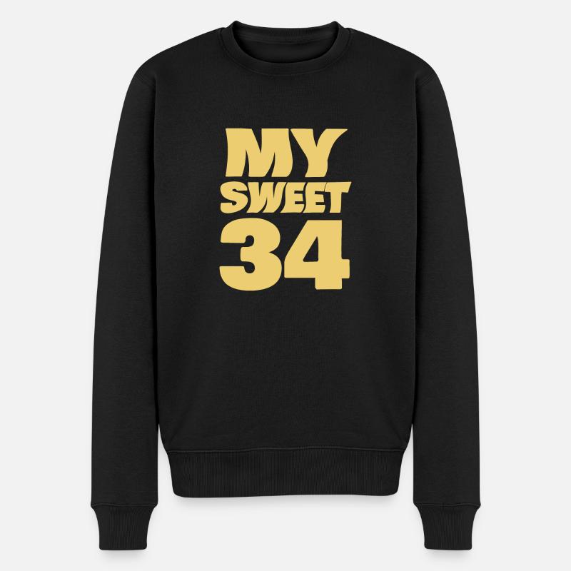 Sucré 34 - Pull Premium bio Homme - noir