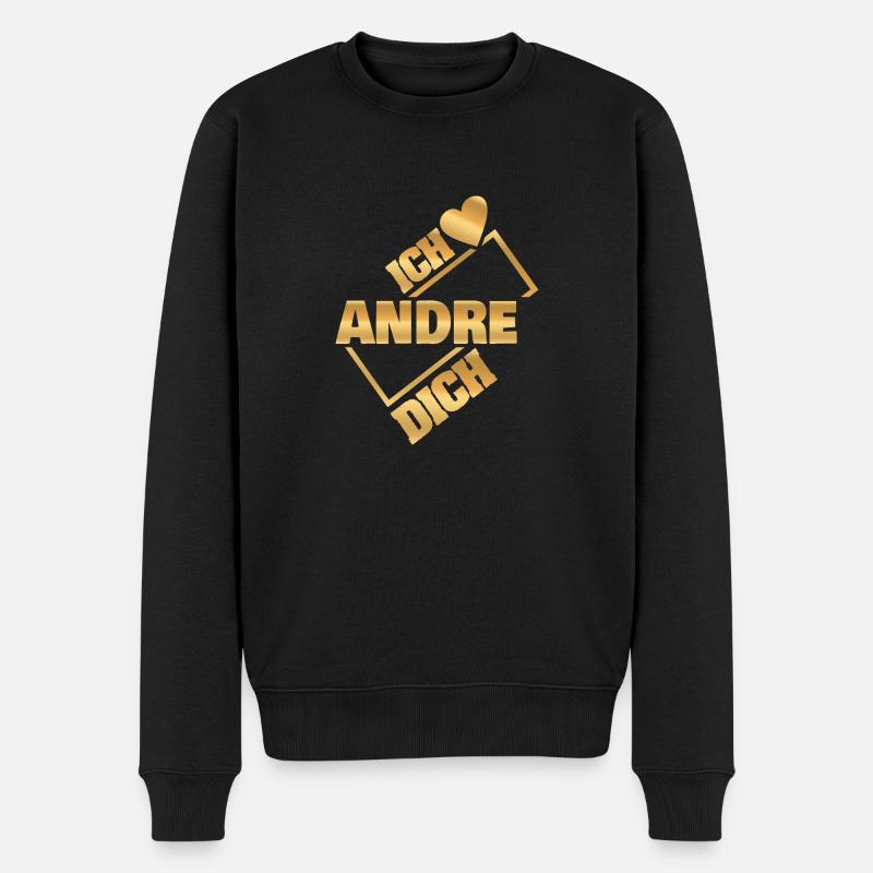 Andre - Pull Premium bio Homme - noir