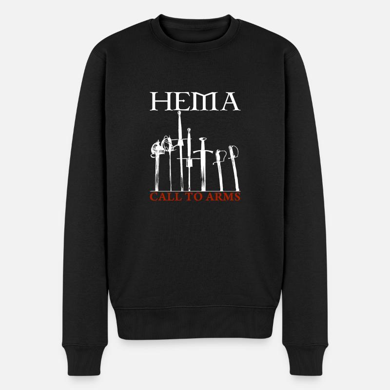 HEMA - Appel aux armes - Pull Premium bio Homme - noir