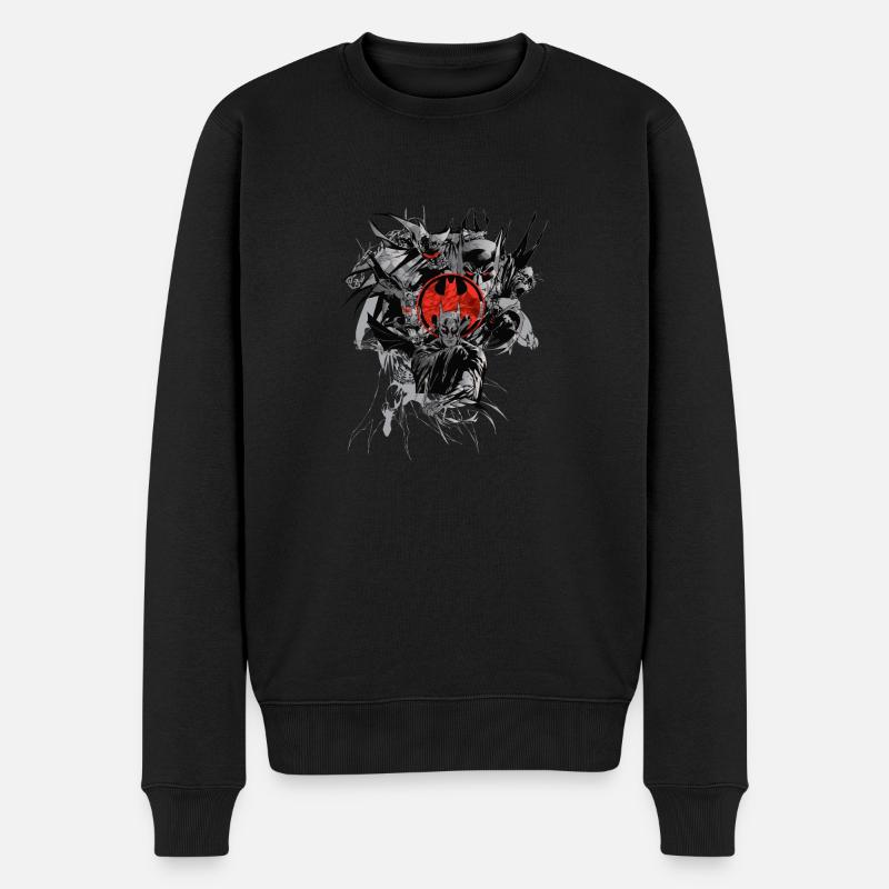 Batman 'Compositon Character' Tee shirt manches lo - Pull Premium bio Homme - noir