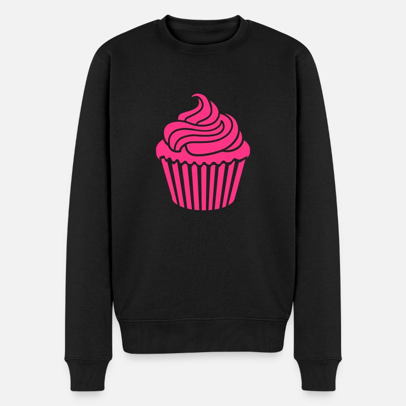 Cupcake - Pull Premium bio Homme - noir