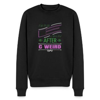 bmx anniversary cool costume birthday present idea - Männer Premium Bio Pullover - Schwarz - Vorne - Nico (187cm)