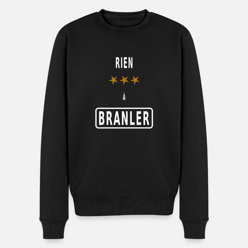 Rien à branler - Pull Premium bio Homme - noir