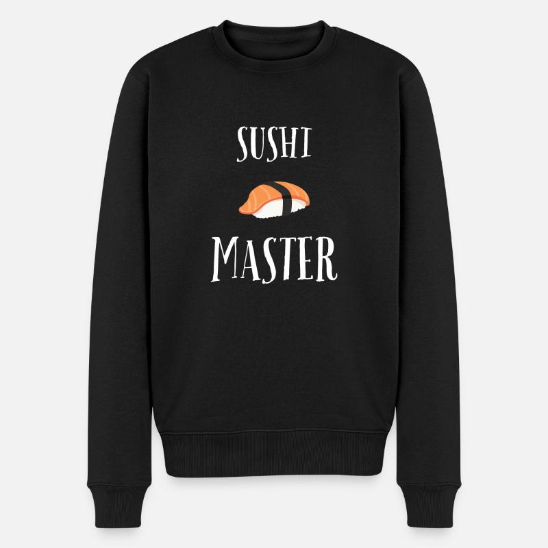 SUSHI MASTER - Pull Premium bio Homme - noir