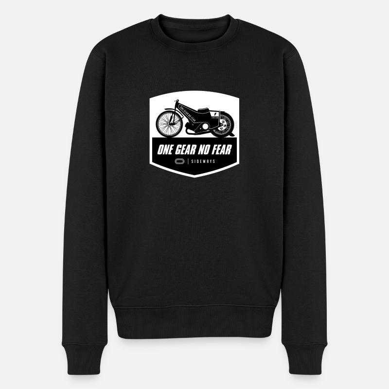 Speedway Bahnsport - Männer Premium Bio Pullover - Schwarz