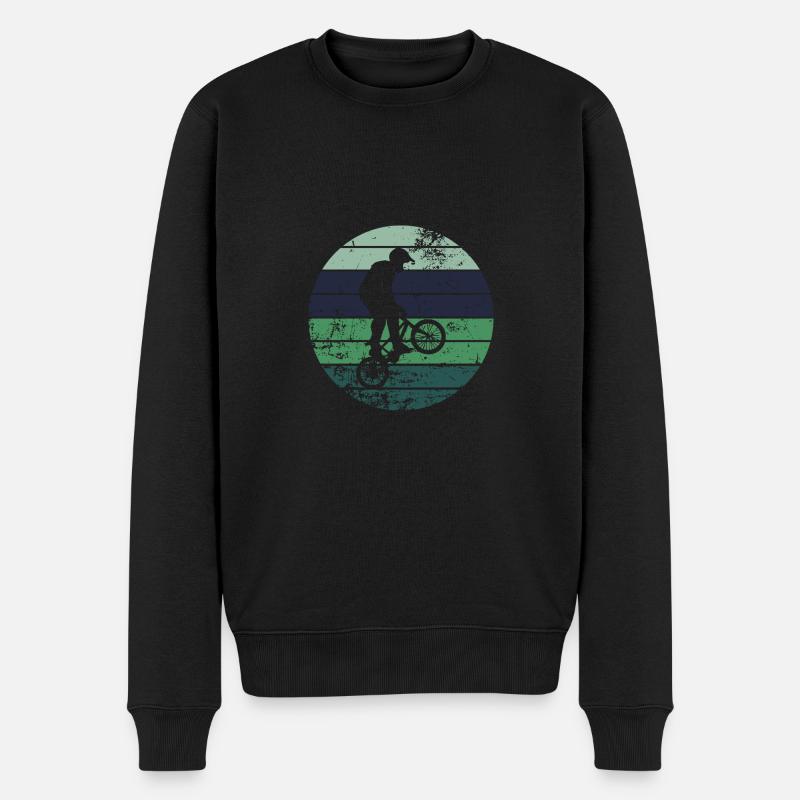 BMX - Männer Premium Bio Pullover - Schwarz
