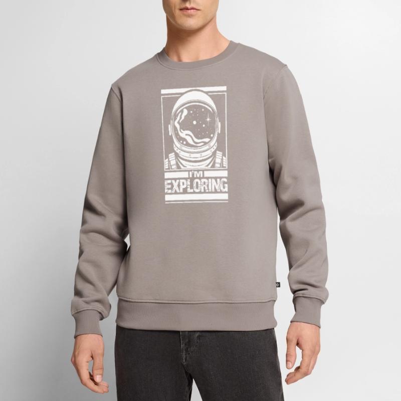 I'm Exploring Men's Premium Organic Jumper