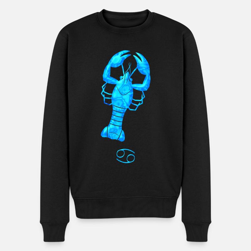 Cancer - Pull Premium bio Homme - noir