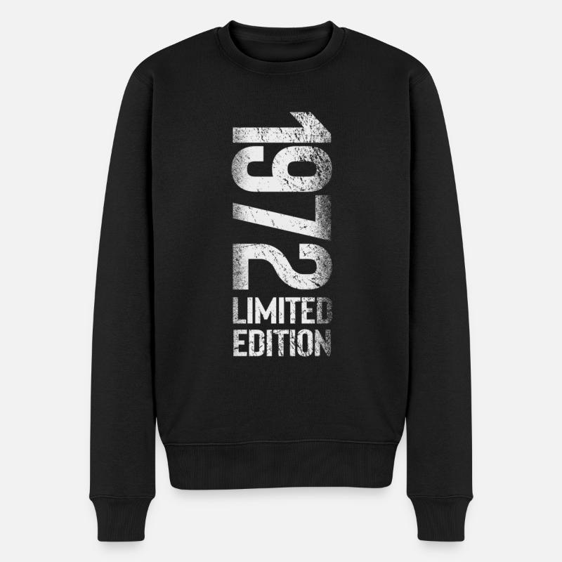 Édition limitée 1972 - Pull Premium bio Homme - noir