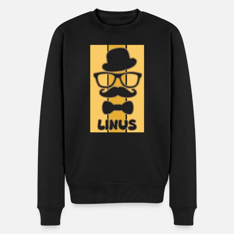Cadeau pour Linus - Pull Premium bio Homme - noir