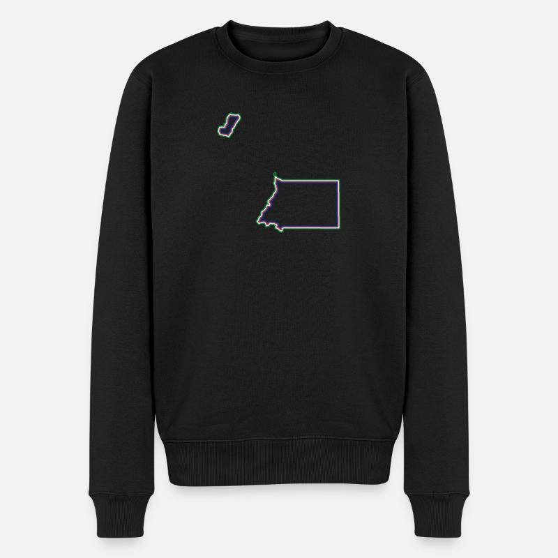 Guinée équatoriale - Pull Premium bio Homme - noir