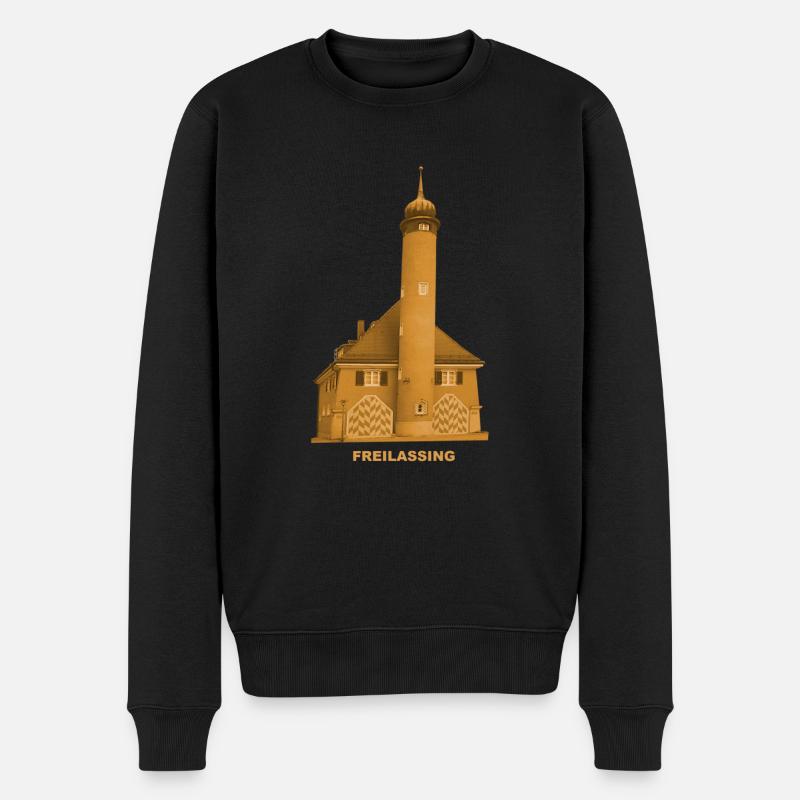 Musée Freilassing, Berchtesgaden, Haute-Bavière - Pull Premium bio Homme - noir