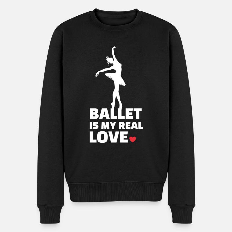 L’amour du ballet - Pull Premium bio Homme - noir