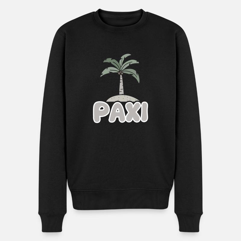 Paxi comme Paxi - Pull Premium bio Homme - noir