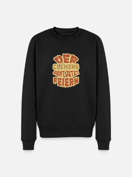 Clemens Clemens - Men's Premium Organic Jumper - black