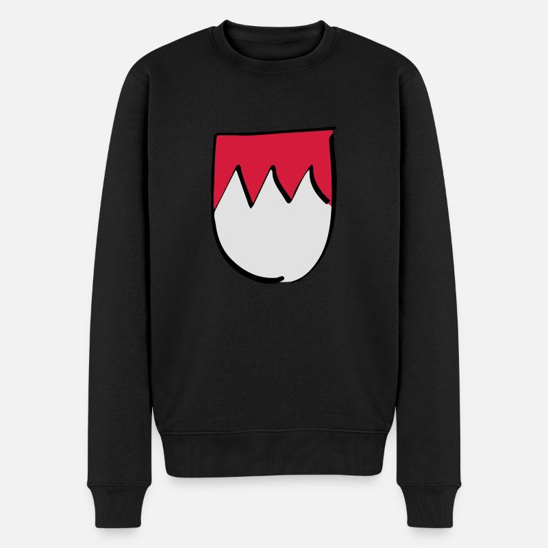 Frankenrechen - Männer Premium Bio Pullover - Schwarz