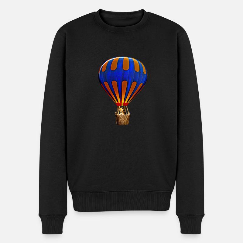 Montgolfière 3 - Pull Premium bio Homme - noir