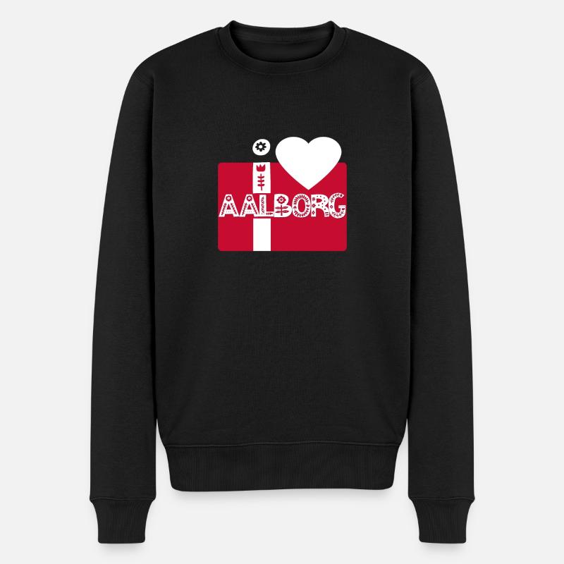 Aalborg - Pull Premium bio Homme - noir