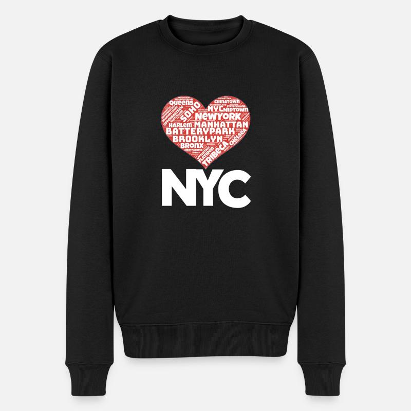 NYC - Pull Premium bio Homme - noir