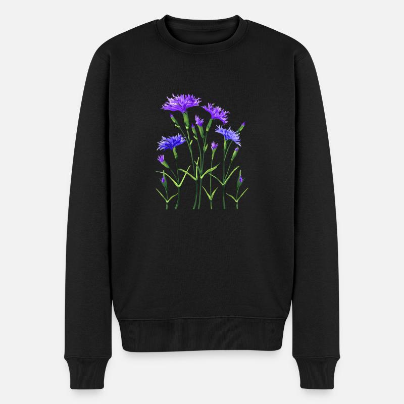 Fleur - Pull Premium bio Homme - noir