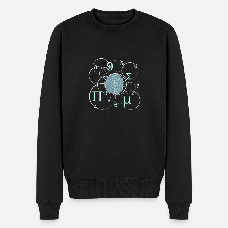 Wissenschaftlicher Verstand - Männer Premium Bio Pullover - Schwarz