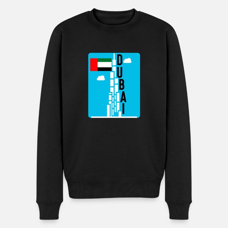 Dubaï - Pull Premium bio Homme - noir