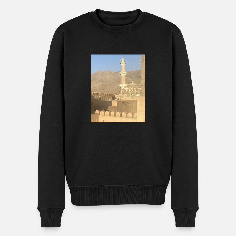 Nizwa - Pull Premium bio Homme - noir