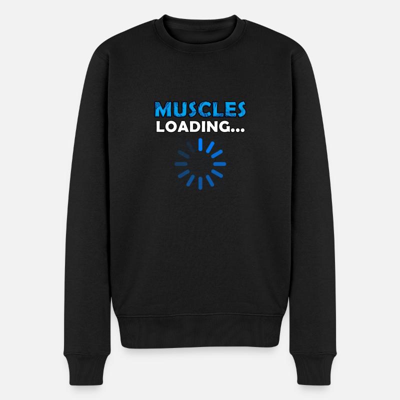 Chargement musculaire - Pull Premium bio Homme - noir