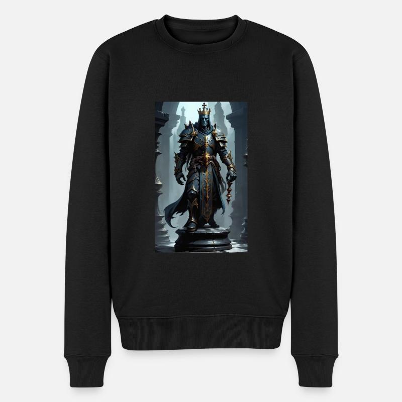 Échecs | Pièce d’échecs | Joueur d’échecs - Pull Premium bio Homme - noir
