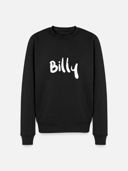 Billy - Brother - Men's Premium Organic Jumper - black