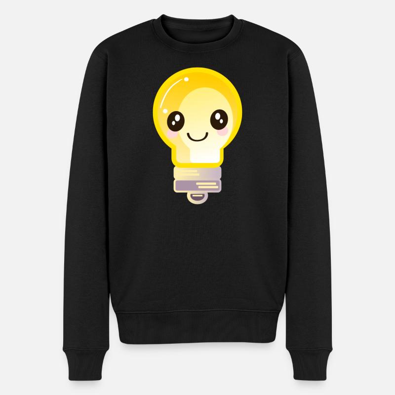 AMPOULE - Pull Premium bio Homme - noir