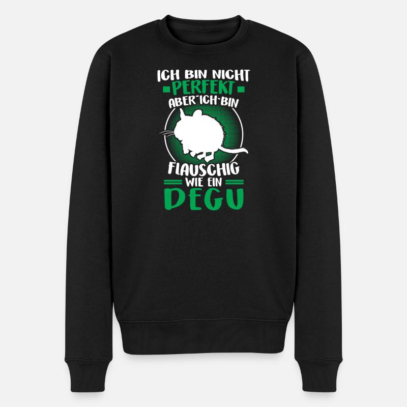 Octodon pas parfait Octodo commun - Pull Premium bio Homme - noir