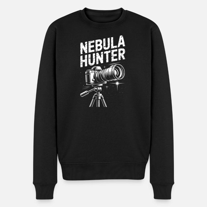 Télescope Nebula Hunter - Pull Premium bio Homme - noir