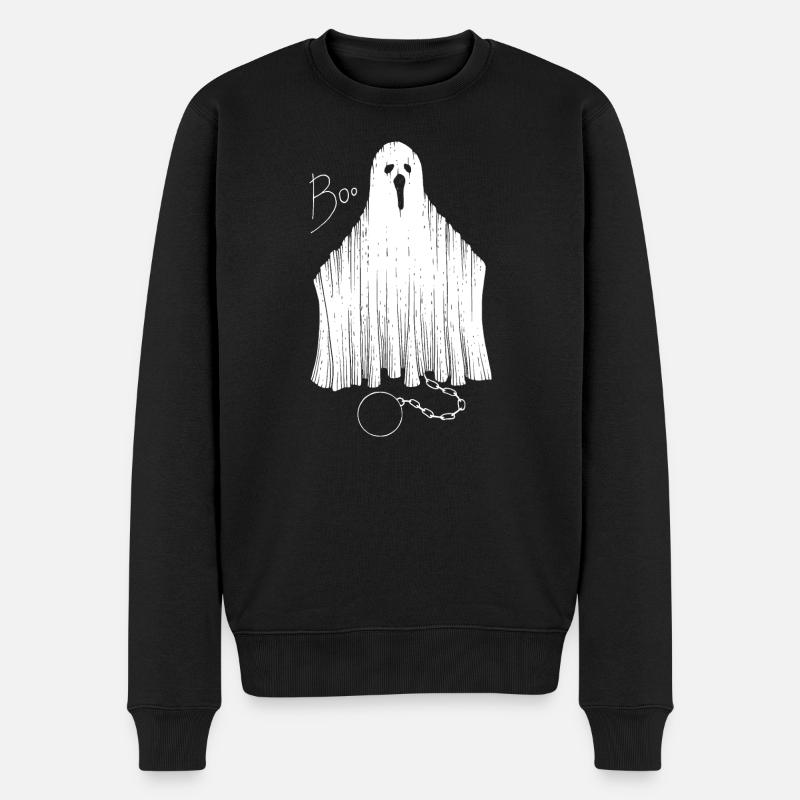 Fantôme sur chaîne - Pull Premium bio Homme - noir