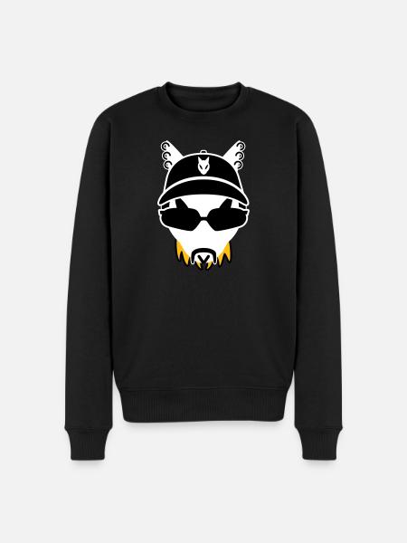 Ekuroeil King - Men's Premium Organic Jumper - black