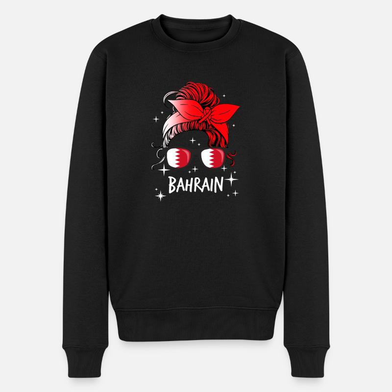 Bahreïn - Pull Premium bio Homme - noir