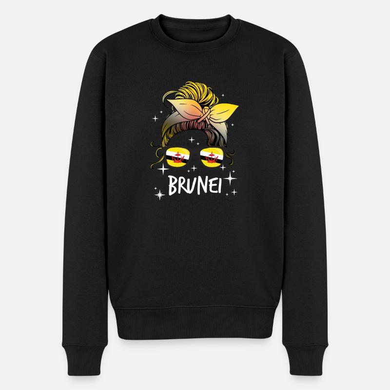 Brunei - Pull Premium bio Homme - noir