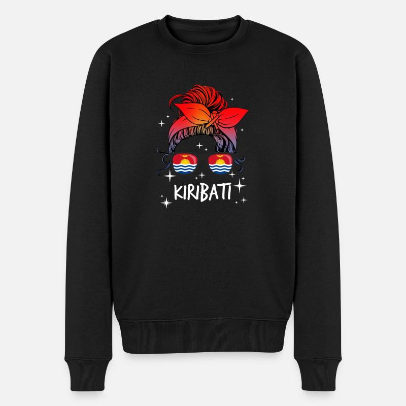 Kiribati - Pull Premium bio Homme - noir
