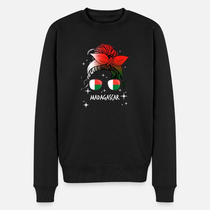 Madagascar - Pull Premium bio Homme - noir