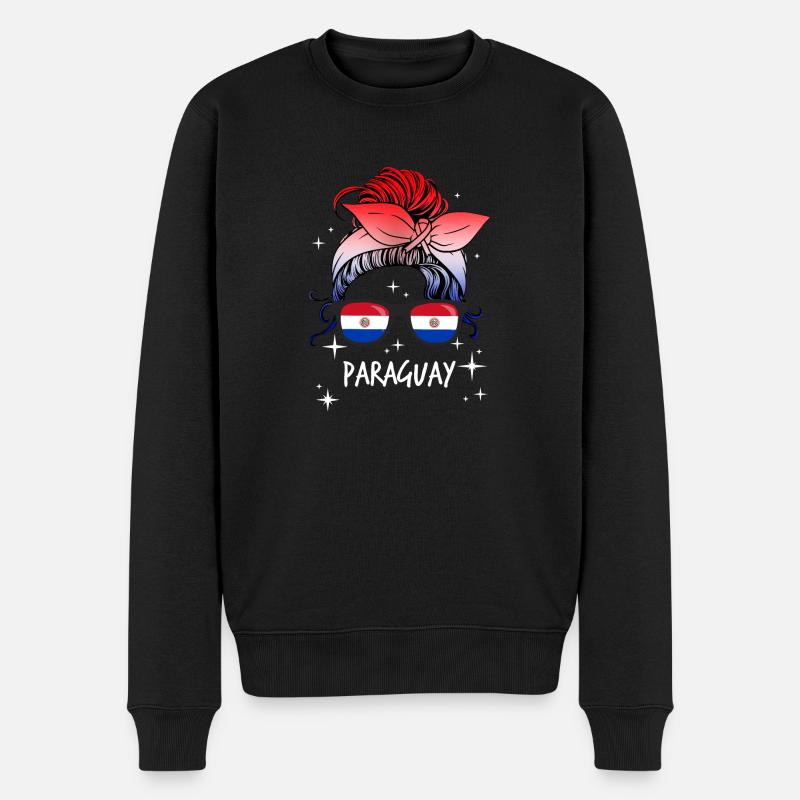 Paraguay - Pull Premium bio Homme - noir