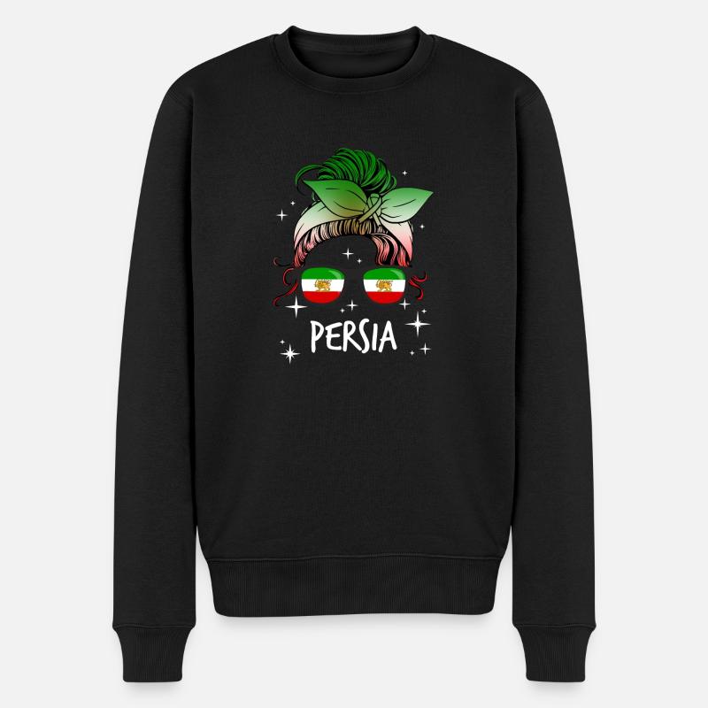 Perse - Pull Premium bio Homme - noir