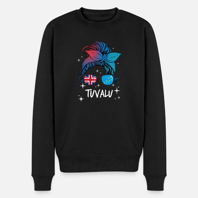 Tuvalu - Pull Premium bio Homme - noir