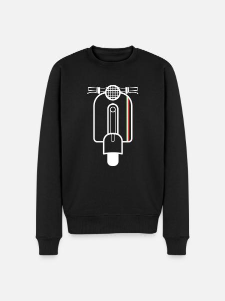 Scooter Italy - Men's Premium Organic Jumper - black