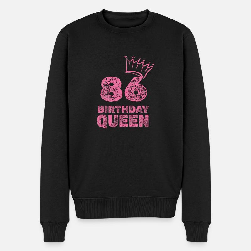 Anniversaire 86 - Pull Premium bio Homme - noir