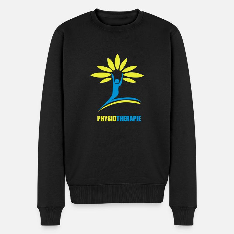arbre de physiothérapie - Pull Premium bio Homme - noir