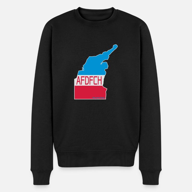 Matrosendenkmal AFDFCH - Männer Premium Bio Pullover - Schwarz