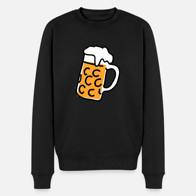 Chope à Biere - Pull Premium bio Homme - noir