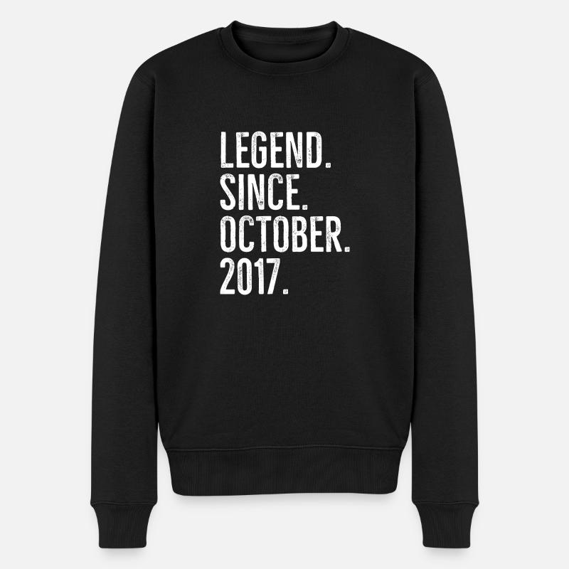 Légende depuis octobre 2017 - Pull Premium bio Homme - noir