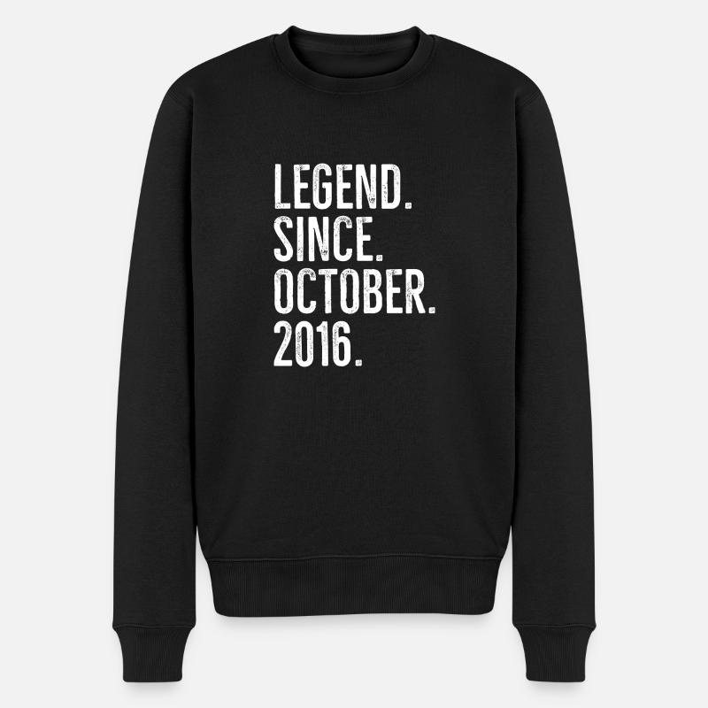 Légende depuis octobre 2016 - Pull Premium bio Homme - noir