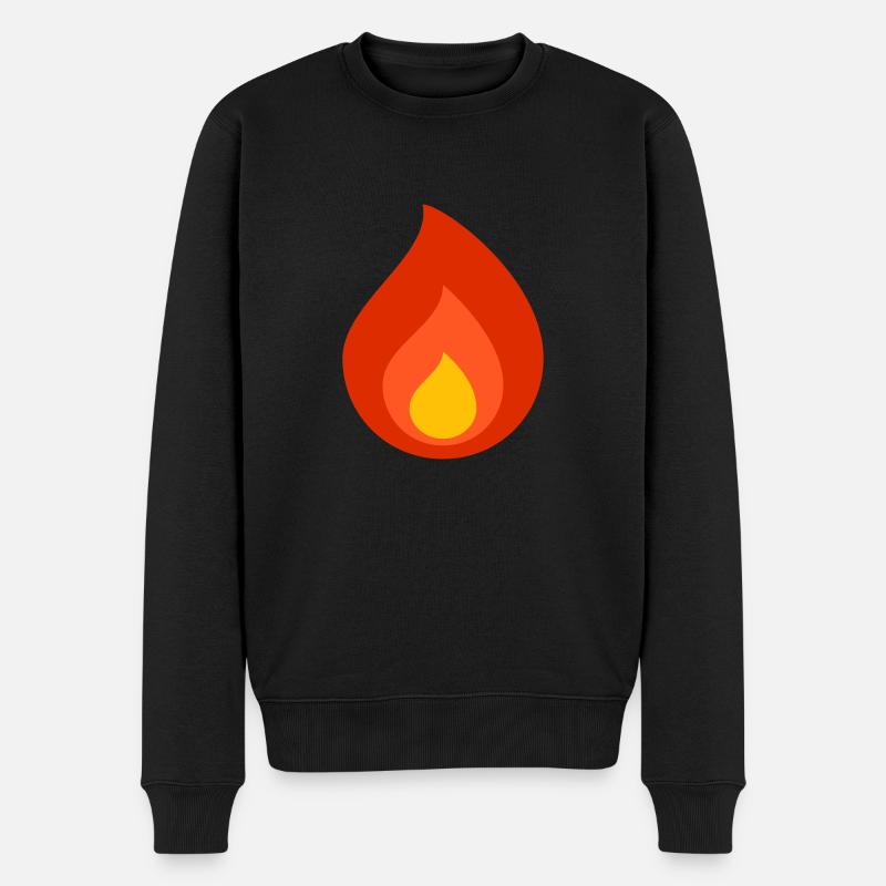 Quatre - Pull Premium bio Homme - noir